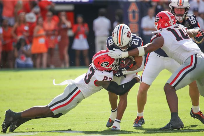 Brian Battie vs Georgia Eric Starling/Auburn Daily